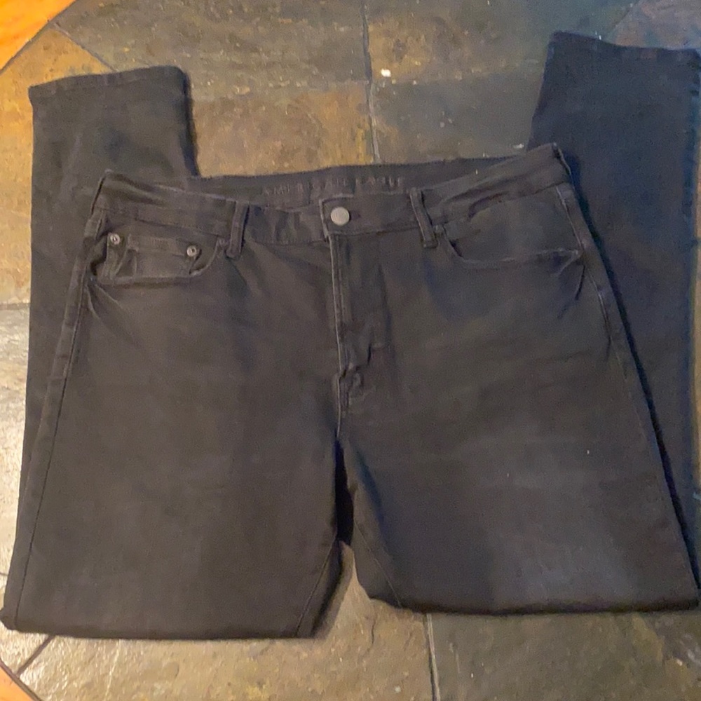 American eagle black skinny jeans